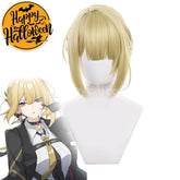 【In Stock】Game Zenless Zone Zero Cosplay Evelyn Chevalier Cosplay Wig Cosplay Wigs